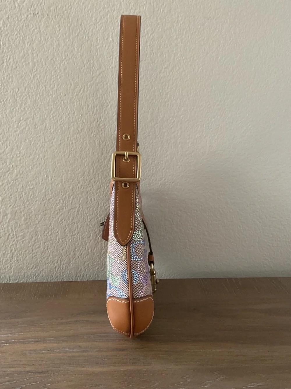 Coach rainbow crystal Hampton in signature jacquard - Picture 6 of 15